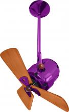 Matthews Fan Company BD-LTPURPLE-WD - Bianca Direcional - Directional Ceiling Fan - Ametista Finish - Wood Blades