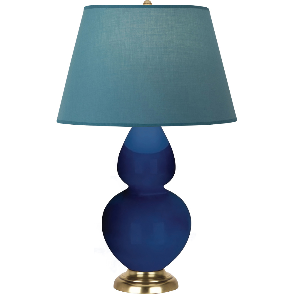 Cobalt Double Gourd Table Lamp