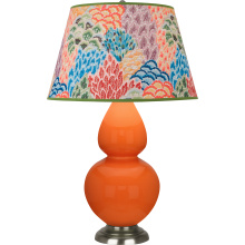Robert Abbey 1675S - Pumpkin Double Gourd Table Lamp