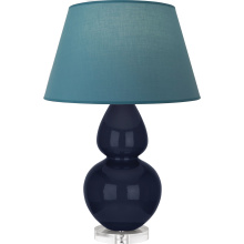 Robert Abbey MB23B - Midnight Double Gourd Table Lamp