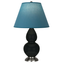 Robert Abbey OS12B - Obsidian Small Double Gourd Accent Lamp