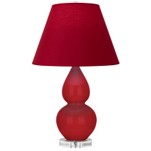 Robert Abbey RR13R - Ruby Red Small Double Gourd Accent Lamp