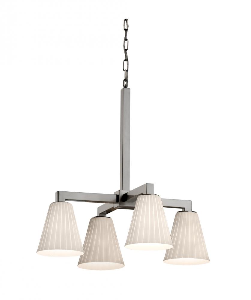 Modular 4-Downlight Chandelier