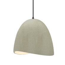 Justice Design Group CER-6613-CKC-MBLK-BKCD - Medium Brisa 1-Light Pendant