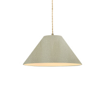 Justice Design Group CER-6640-CKC-ABRS-BEIG-TWST - Small Avola 1-Light Pendant