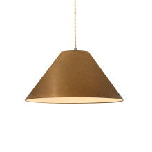 Justice Design Group CER-6645-ANTG-ABRS-BEIG-TWST - Large Avola 1-Light Pendant