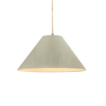 Justice Design Group CER-6645-CKC-ABRS-BEIG-TWST - Large Avola 1-Light Pendant