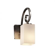 Justice Design Group CER-5630W-HMCP - Large ADA Capsule Outdoor Wall Sconce