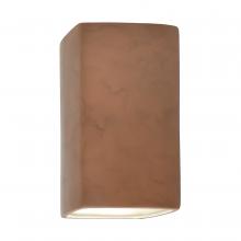 Justice Design Group CER-0910-TERA-LED1-1000 - Small LED Rectangle - Closed Top