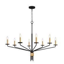 Quoizel ALEX5040MBK - Alexander Chandelier