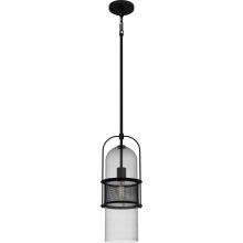 Quoizel QPP6221MBK - Soffer 1-Light Matte Black Mini Pendant Light