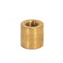 Satco Products Inc. 90/2157 - Brass Coupling; Unfinished; 5/8" Long; 5/8" Diameter; 1/8 F x 1/4 F