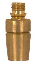 Satco Products Inc. 90/2333 - Solid Brass Modern Long Swivel; 1/8 M x 1/8 F; 1-1/2" Height; Unfinished