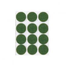 Satco Products Inc. 90/488 - Green Felt; 3/4" Dots; Sold By Roll Only (1000 per Roll)