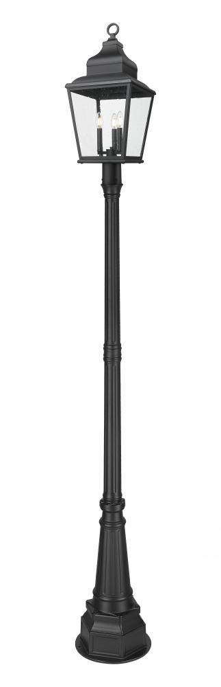 3 Light Outdoor Post Mounted Fixture