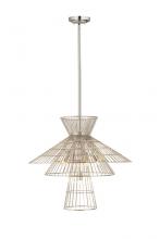 Z-Lite 6015-6PN - 6 Light Chandelier