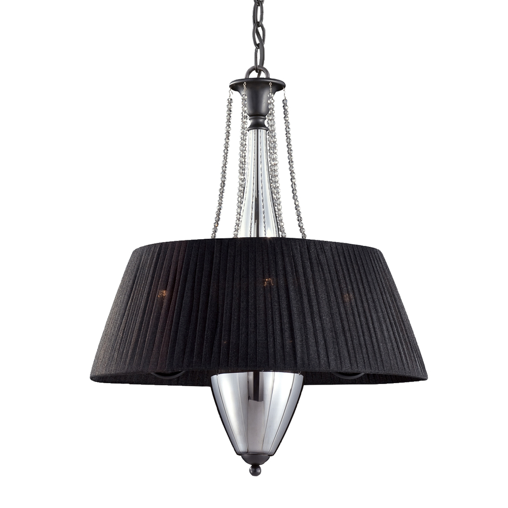 Nero, 4Lt Pendant, Black