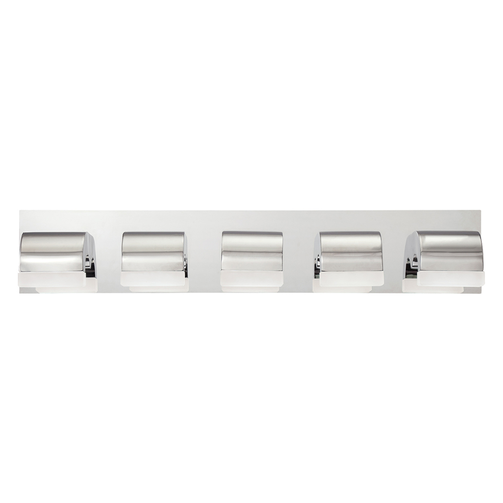 Newport, 5Lt LED Bathbar, Chrome