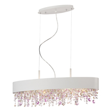 Eurofase 28147-015 - Romanelli, 6Lt Chand, Small, Oval, White