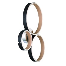 Eurofase 43894-017 - VERDURA-FM-25IN-BK-WH