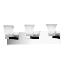 Eurofase BR-3TWI-35 - Twist, 3Lt Bathbar, Chrome/Alabastr