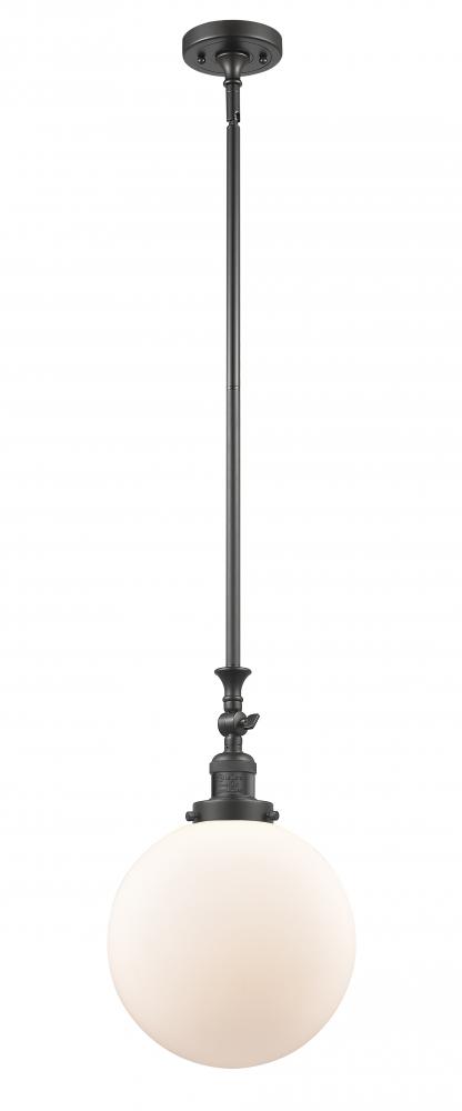 Beacon - 1 Light - 10 inch - Oil Rubbed Bronze - Stem Hung - Adjustable Mini Pendant