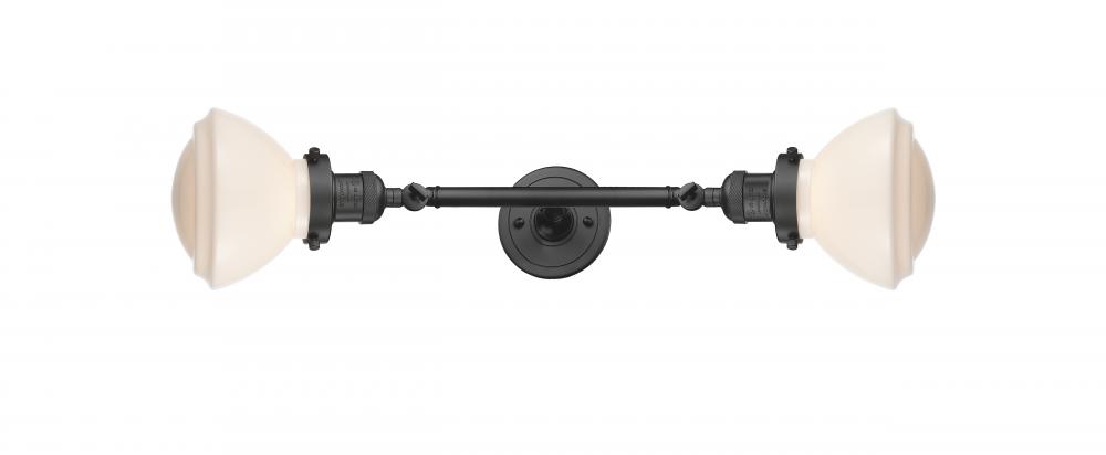 Olean - 2 Light - 7 inch - Oil Rubbed Bronze - Adjustable Bath Vanity Light