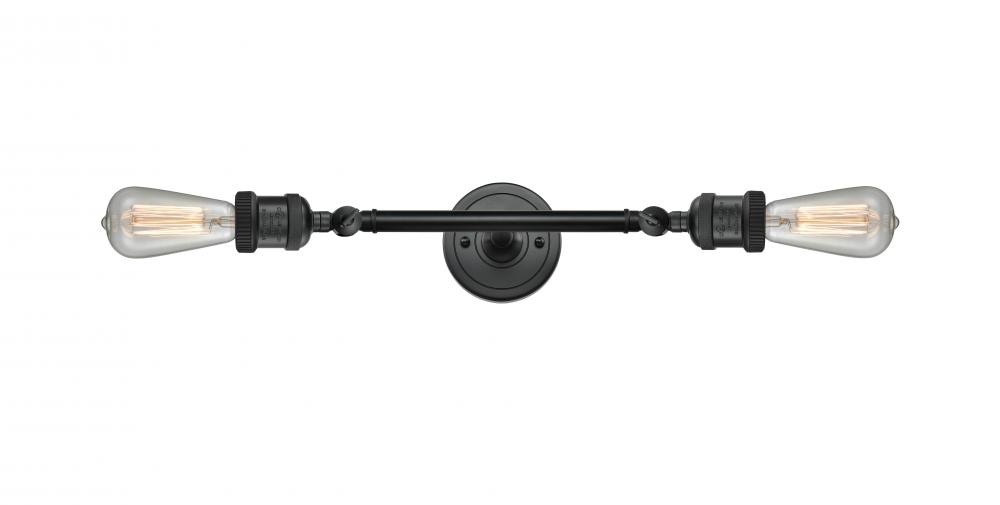 Bare Bulb 2 Light Bath Vanity Light