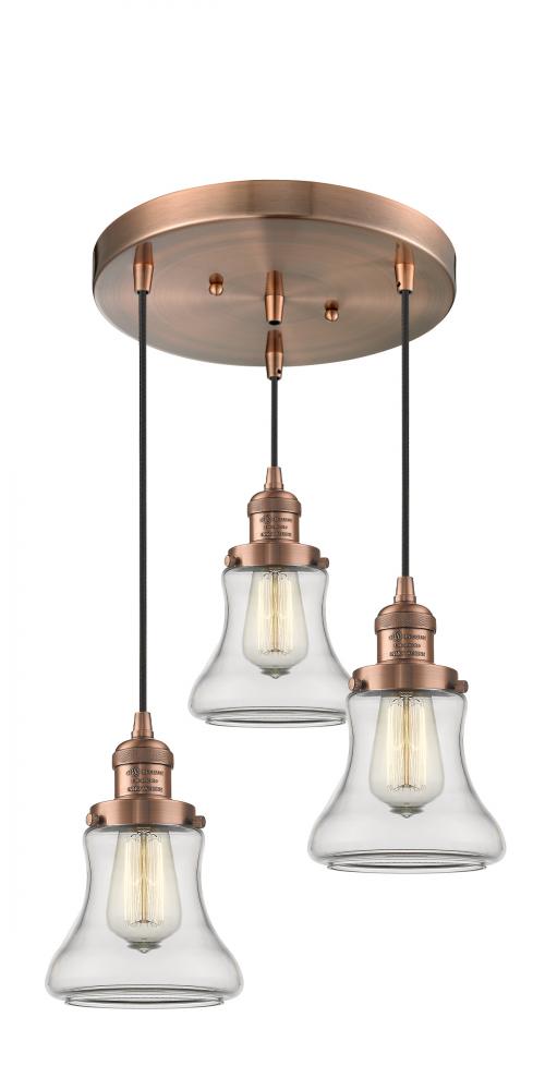 Bellmont 3 Light Multi-Pendant
