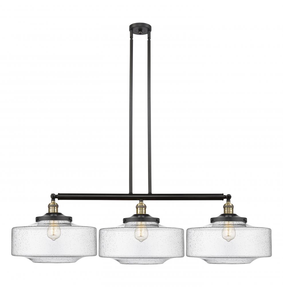 Bridgeton - 3 Light - 50 inch - Black Antique Brass - Stem Hung - Adjustable Island Light