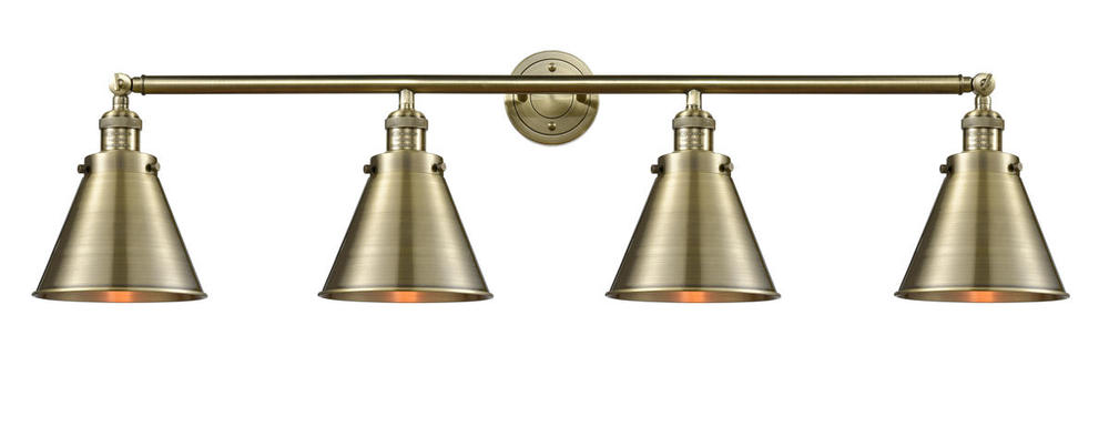 Appalachian - 4 Light - 44 inch - Antique Brass - Adjustable Bath Vanity Light