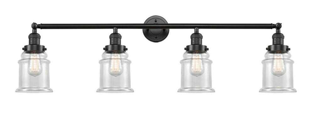 Canton - 4 Light - 42 inch - Oil Rubbed Bronze - Adjustable Bath Vanity Light