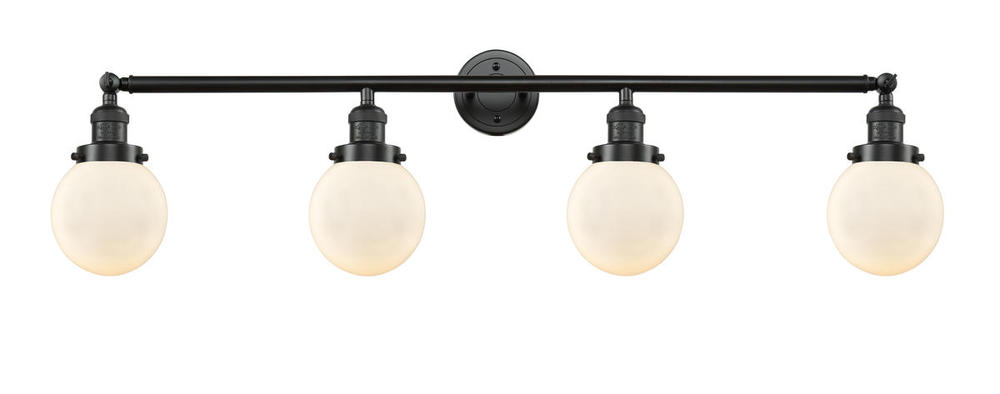 Beacon - 4 Light - 42 inch - Oil Rubbed Bronze - Adjustable Bath Vanity Light