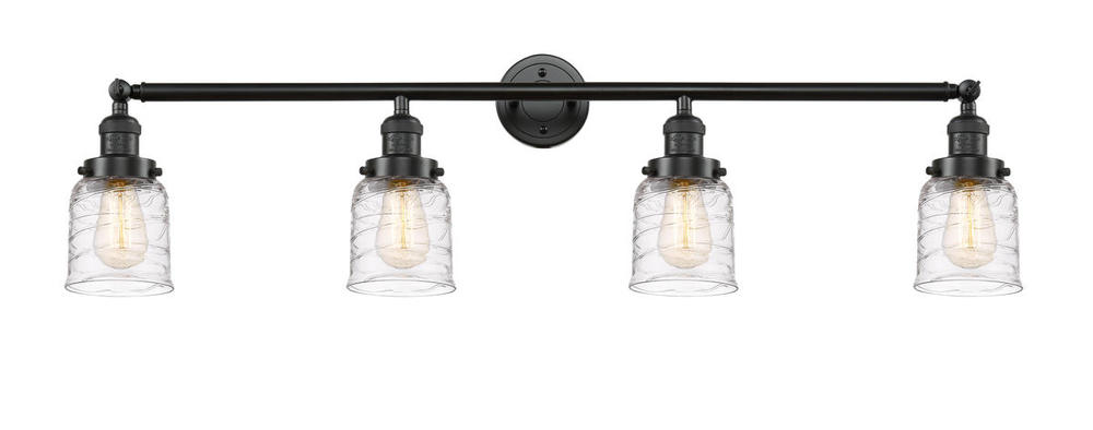 Bell - 4 Light - 42 inch - Oil Rubbed Bronze - Adjustable Bath Vanity Light