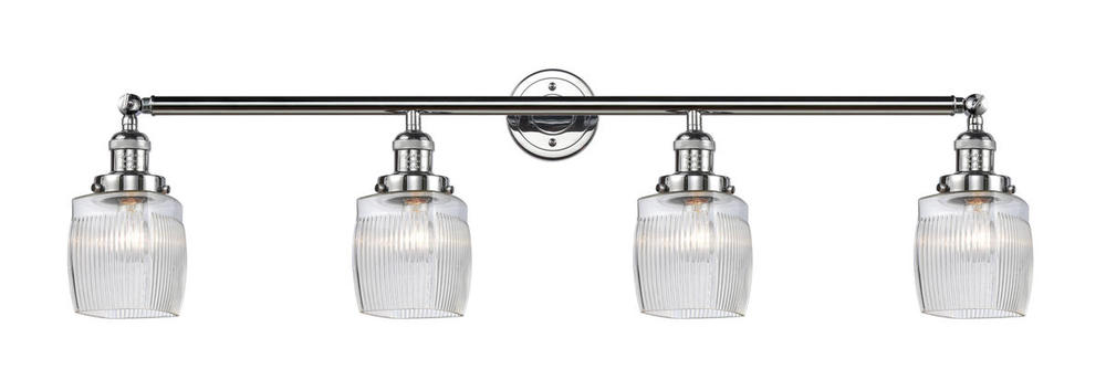 Colton - 4 Light - 42 inch - Polished Chrome - Adjustable Bath Vanity Light