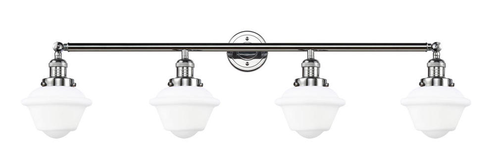 Oxford - 4 Light - 46 inch - Polished Chrome - Adjustable Bath Vanity Light