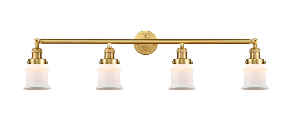 Canton - 4 Light - 42 inch - Satin Gold - Adjustable Bath Vanity Light