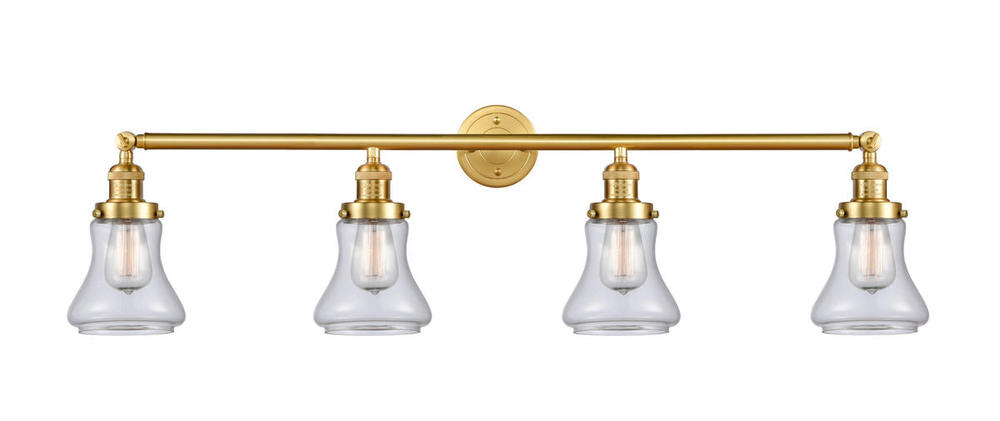 Bellmont - 4 Light - 42 inch - Satin Gold - Adjustable Bath Vanity Light