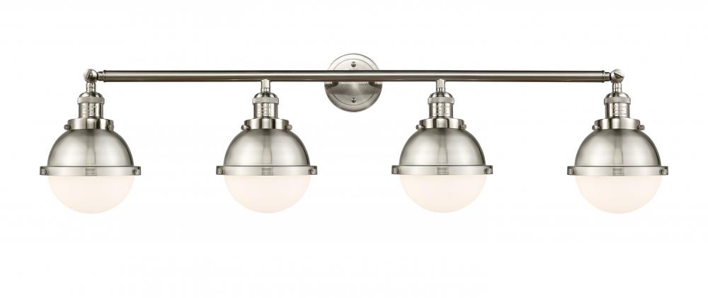 Hampden - 4 Light - 46 inch - Brushed Satin Nickel - Adjustable Bath Vanity Light