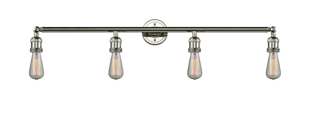 Bare Bulb 4 Light Bath Vanity Light