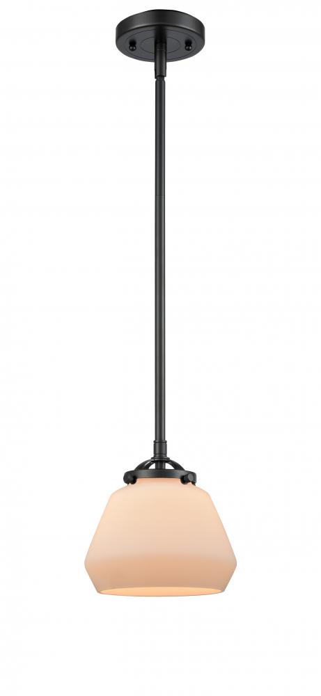 Fulton - 1 Light - 7 inch - Oil Rubbed Bronze - Stem hung - Mini Pendant