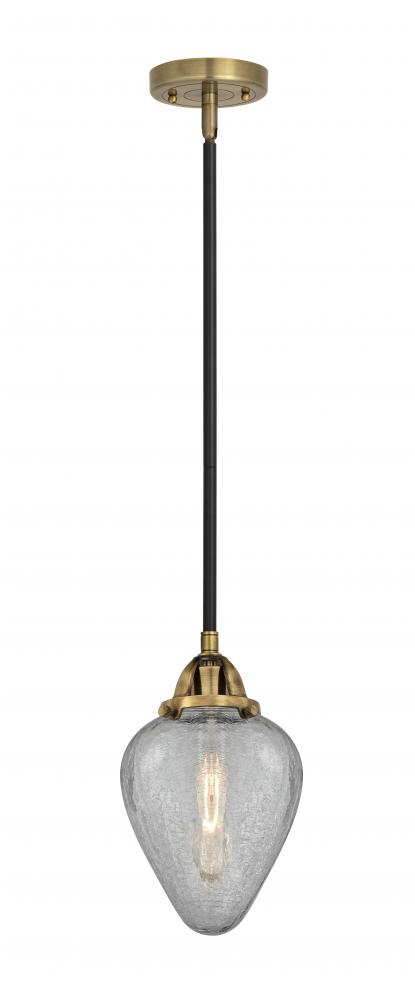 Geneseo - 1 Light - 7 inch - Black Antique Brass - Stem hung - Mini Pendant