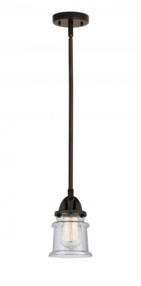 Canton - 1 Light - 5 inch - Oil Rubbed Bronze - Stem hung - Mini Pendant