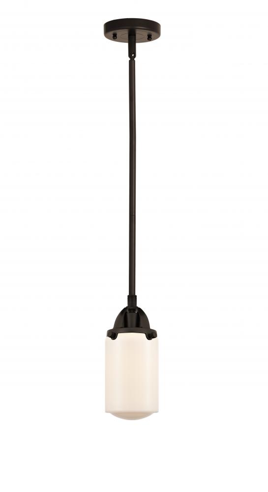 Dover - 1 Light - 5 inch - Oil Rubbed Bronze - Stem hung - Mini Pendant