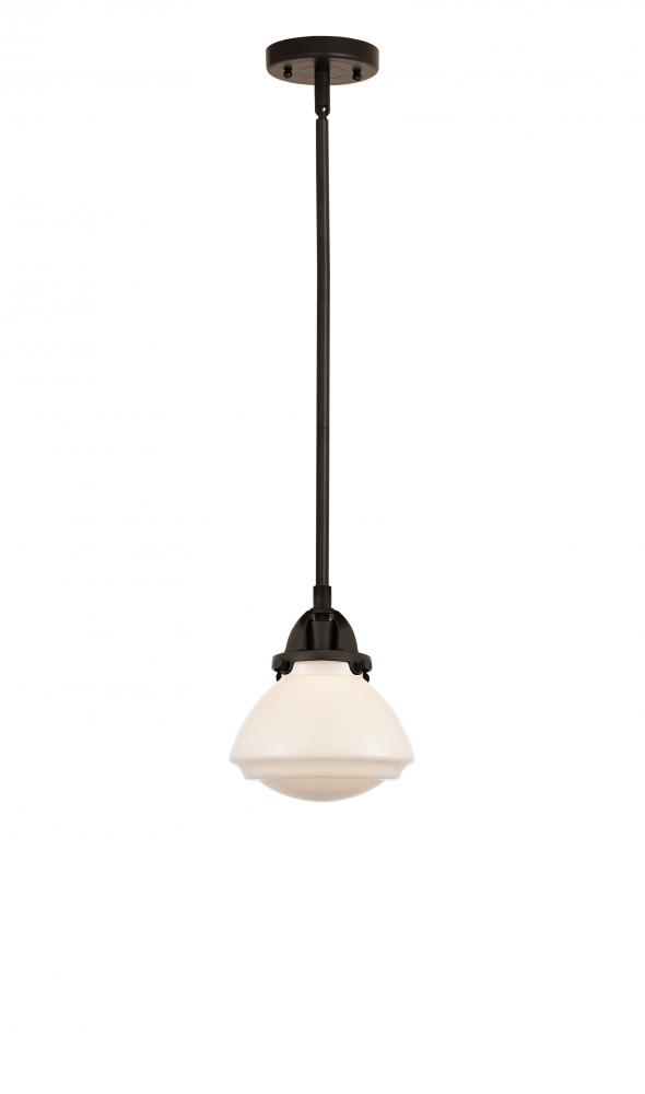 Olean - 1 Light - 7 inch - Oil Rubbed Bronze - Stem hung - Mini Pendant