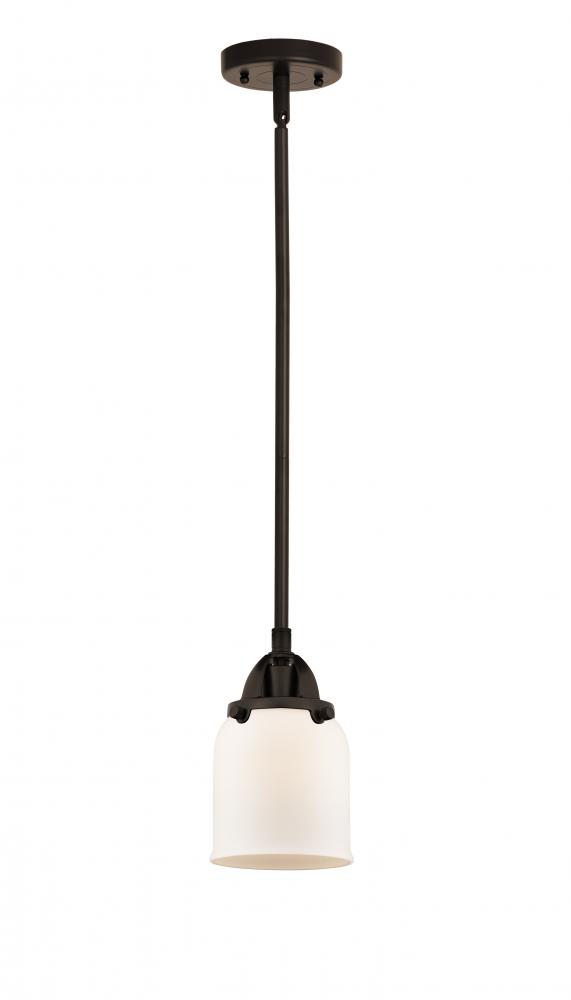Bell - 1 Light - 5 inch - Oil Rubbed Bronze - Stem hung - Mini Pendant
