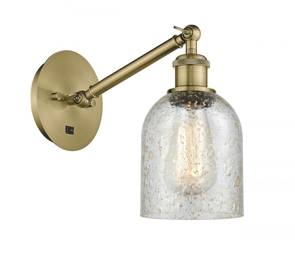 Caledonia - 1 Light - 5 inch - Antique Brass - Adjustable Sconce