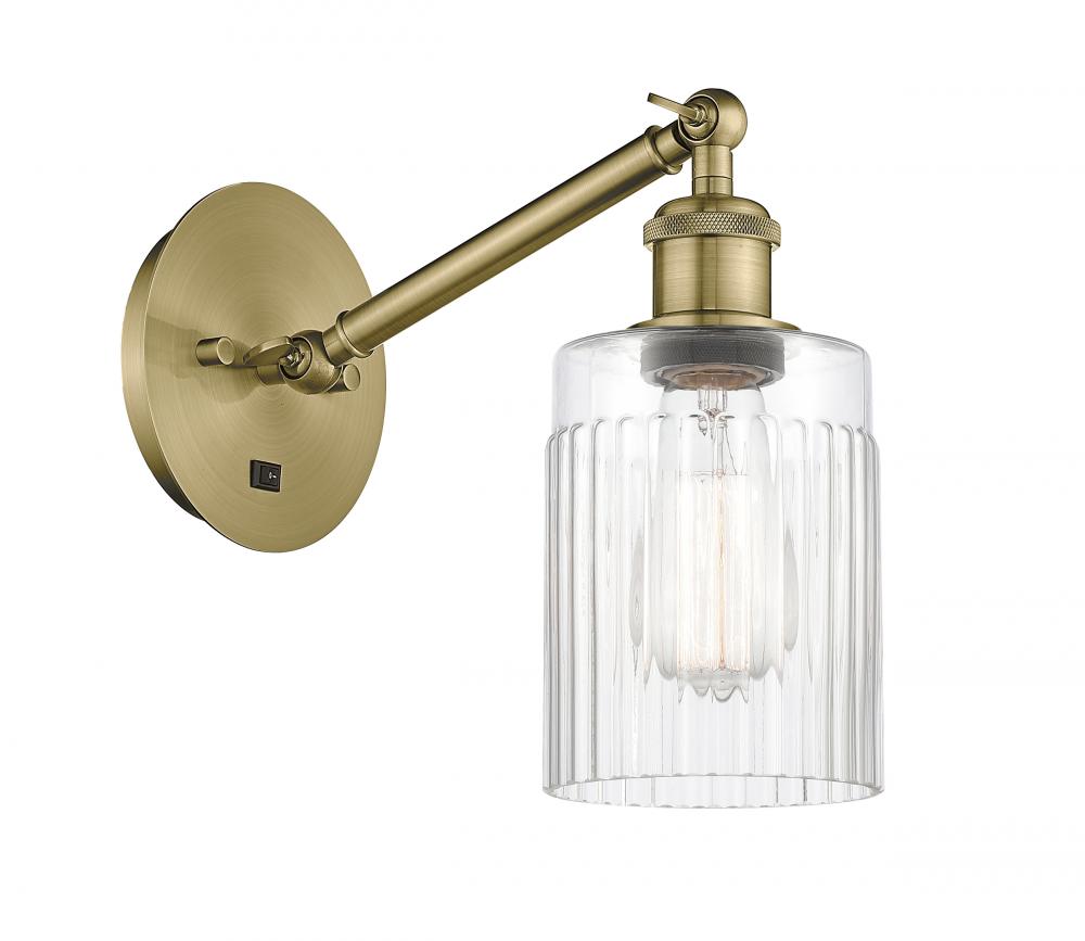 Hadley - 1 Light - 5 inch - Antique Brass - Adjustable Sconce
