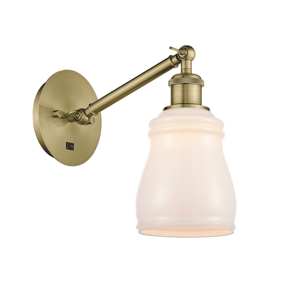 Ellery - 1 Light - 5 inch - Antique Brass - Adjustable Sconce