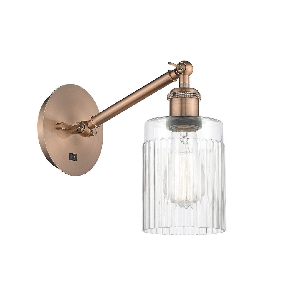 Hadley - 1 Light - 5 inch - Antique Copper - Adjustable Sconce